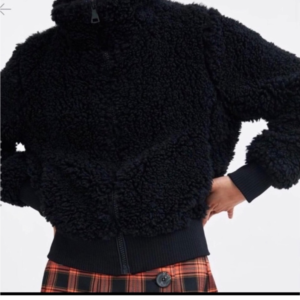 Zara teddy jacket - Picture 2 of 7
